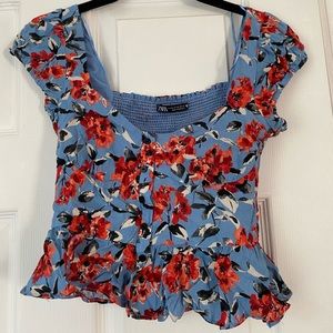 Floral Zara Blouse